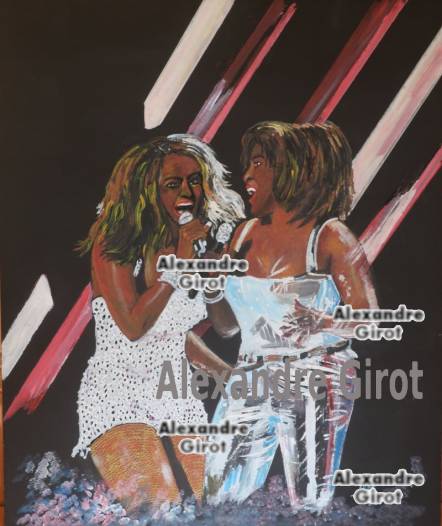 Duo Beyonce et tina Turner